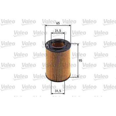 Yağ Filtresi  Honda Accord (CU)(06.2008->)  VALEO 586555
