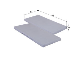 Polen Filtresi  FIL FILTRE HC 7092  2995964 299 5964 500039711 504024890 5040 24890