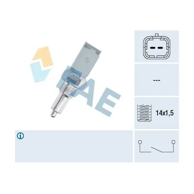 Geri Vites Müşürü  Peugeot 206 Cabriolet (01.2001->)  KLF 140069