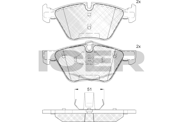 Fren Disk Balata Ön SANGSIN SP2159