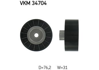 Vantilatör Kayış Gergi Rulmanı  SKF VKM 34704  6C1Q6C344AB 6C1Q 6C344 AB 1372770