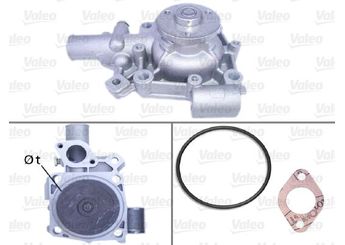 Devirdaim Su Pompası  VALEO 506106  7303009 7302355 4714636 4852318 98437727 99440726 99440728 4404088 4404308 7701462808 7701468342 7701473784 9112088 9112308