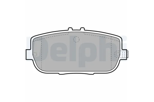 Fren Disk Balata Arka Fiat 124 Spider (348)(2016->)  DELPHI LP2027