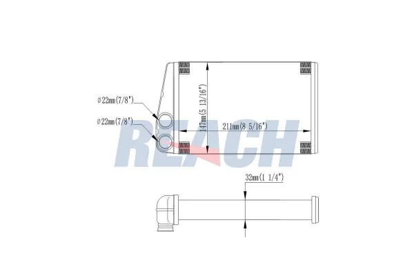 Kalorifer Radyatörü  MAHER 19079