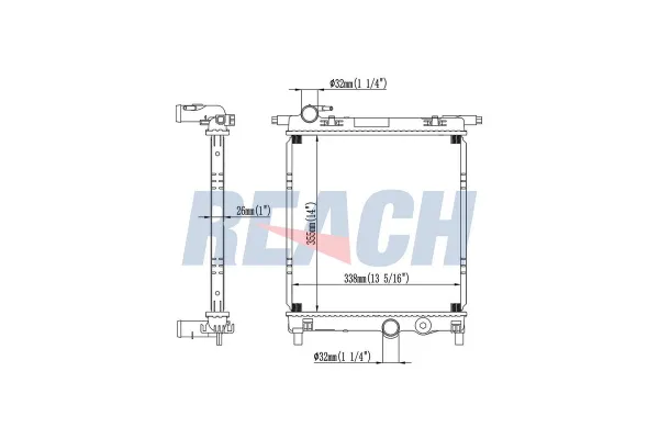 Su Radyatörü  Volkswagen up! (121)(08.2011->2016)  ORİS MPE004023