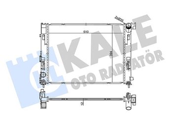 Su Radyatörü  KALE 357225  16400 214105FA0A