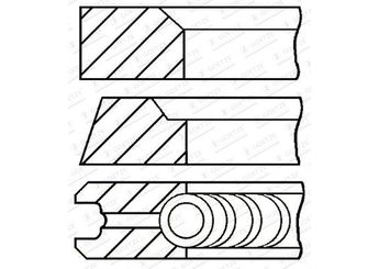Segman (STD)  MOBIS 230402A960  230402A960 230402A908 23040-2A908