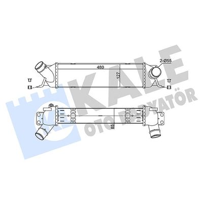 Turbo Radyatörü  Hyundai H-1 (2008->)  KALE 360630