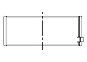 Kol Yatak (STD)  MAHLE 001 PL 21831 000  36105701AB 36105701S 3C105701D 6510300060 651 030 00 60 A6510300060 A651 030 00 60