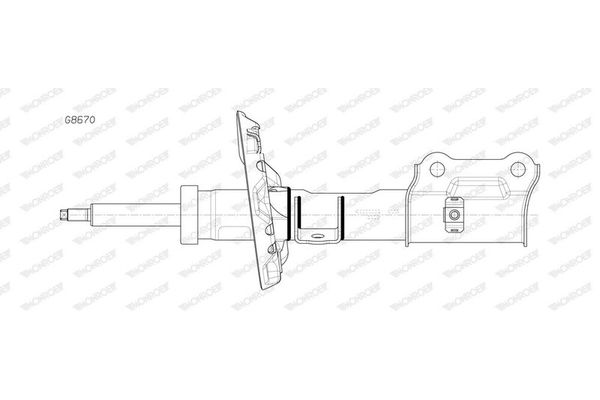 Amortisör Ön Sağ Hyundai i30 Cw (PD)(01.2017->)  MONROE G8670