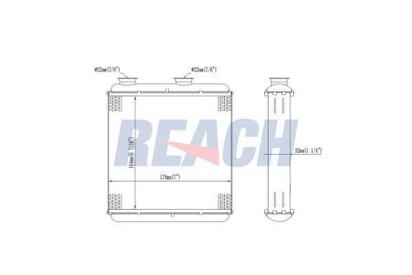 Kalorifer Radyatörü  BEHR AH 81 000P