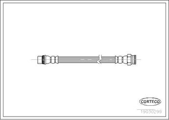 Fren Hortumu Arka Sağ veya Sol SWAPP 40115  4806A1