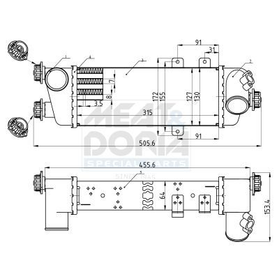 Turbo Radyatörü  Kia ProCeed (ED)(2008->)  ORİS 716-4835