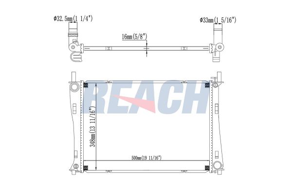 Su Radyatörü  Opel Astra J GTC Makyajlı (2011->)  ORİS MFR081023