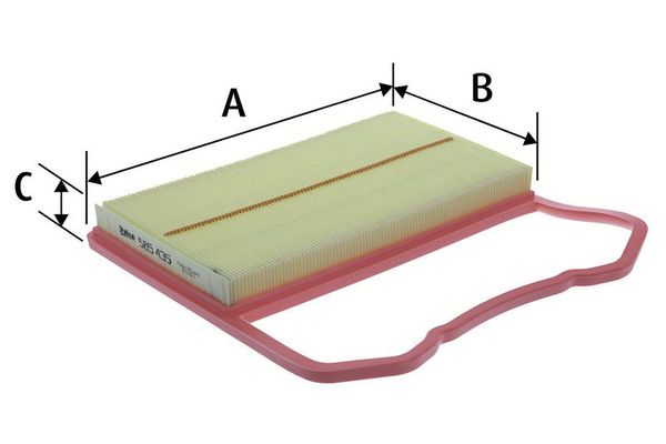 Hava Filtresi  Skoda Citigo (NF1)(02.2012->)  VALEO 585435