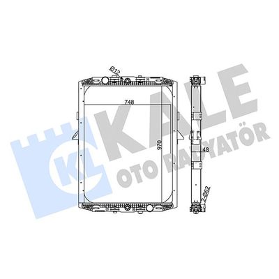 Su Radyatörü  KALE 350195