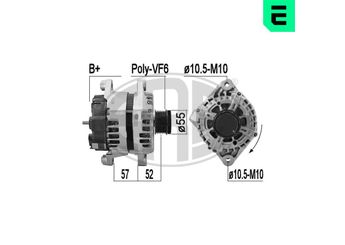 Alternatör  ERA 209596  373002G700 37300-2G700