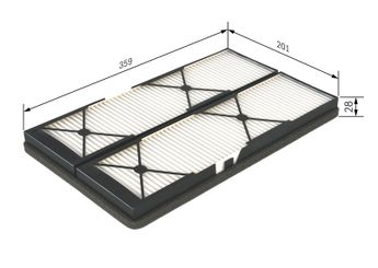 Polen Filtresi  BOSCH 1 987 432 044  A0018353047 8353047 000 835 30 47 18353047 001 835 30 47 28350847 002 835 08 47 6388350047 638 835 00 47 A0008353047 A 000 835 30 47 A 001 835 30 47 A0028350847 A 002 835 08 47 A6388350047 A 638 835 00 47