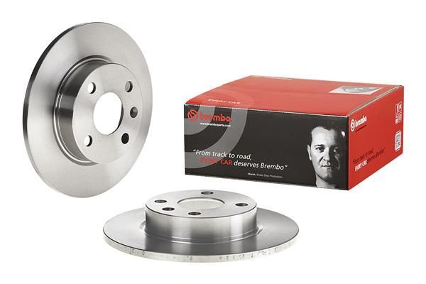 Fren Disk Ayna Arka Sağ ve Sol Opel Tigra Twin Top (2004->)  BREMBO 08.9739.10