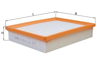 Hava Filtresi  MAHLE LX 4065  1865085 5183030 5243186 DS739601AB DS739601AC DS739C662GG