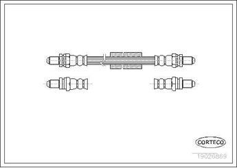 Fren Hortumu Arka Sağ veya Sol MAHER 13711  91FB2282AA 6714710