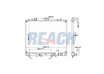 Su Radyatörü  ORİS BMI120026  1350A297 1330T2 1330V6 MN156092