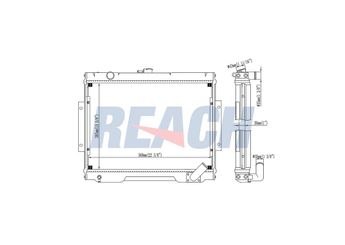 Su Radyatörü  ORİS BOP540026  MB356390 MB356389