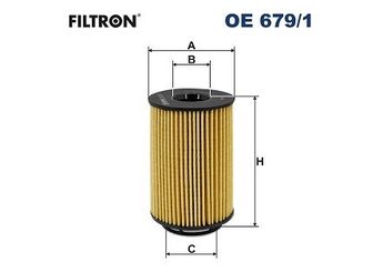 Yağ Filtresi  FILTRON OE 679/1  11427848321 11425A33C42 11 42 5 A33 C42 11425A33C43 11 42 5 A33 C43 11427583220 11 42 7 583 220 11427600089 11 42 7 600 089 11 42 7 848 321