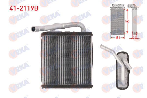 Kalorifer Radyatörü  VEKA 41-2119B