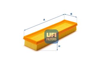 Hava Filtresi  UFI 30.025.00  7701036270 1444L6 1444-L6