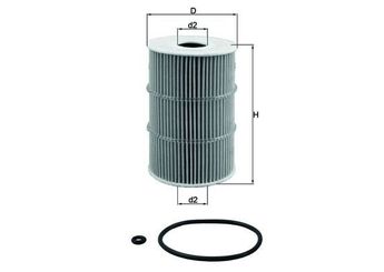 Yağ Filtresi  MAHLE OX 378D  2632552000 2631152001 2632552002 2632552003 XKBH00930