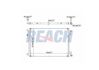 Su Radyatörü  MGA 87222  A0995009900 995009900 0995009900