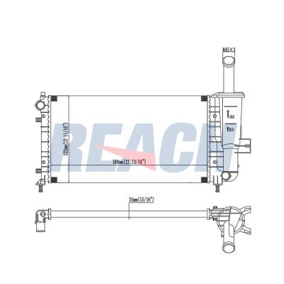 Su Radyatörü  MAHER 10452