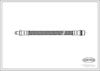 Fren Hortumu Ön Sağ veya Sol SVAC 60-0196  1472155080 480668 480681