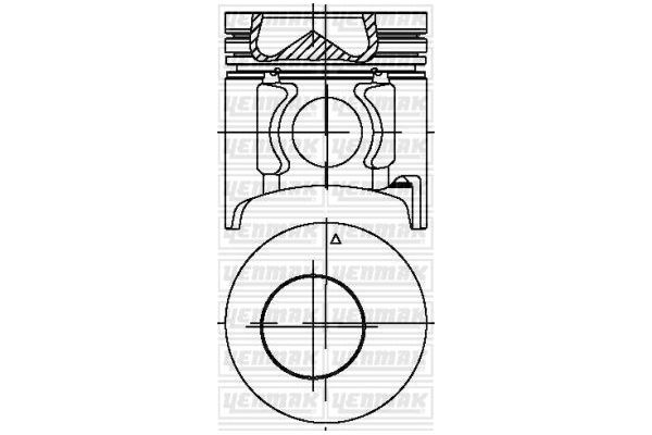 Piston (104.00MM-STD)  YENMAK 31-04382-000