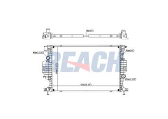 Su Radyatörü  ORİS BHN196026  DG938005CD 1768469 2066575 2069561 5184274 DG938005AC DG938005AD DG938005CC