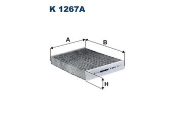 Polen Filtresi  FILTRON K 1267A  272771128R 6000620027 95528256 2727900Q0A 27279-00Q0A 4407080 27 27 711 28R 272778859R 27 27 788 59R 95517359
