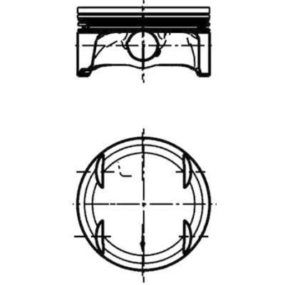 Piston (98.00MM-STD)   KOLBENSCHMIDT 40348600