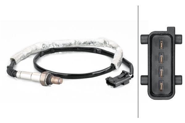 Oksijen (Lambda) Sensörü  Volvo S80 Sedan (05.1998->)  HELLA 6PA 358 103-201