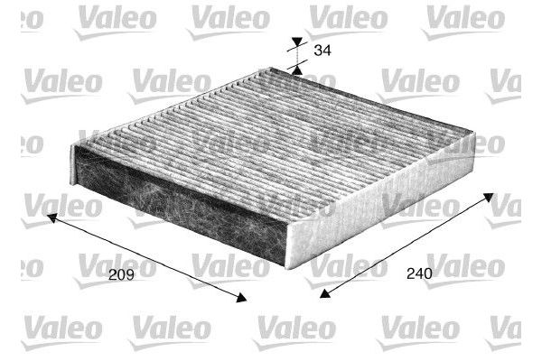 Polen Filtresi  Ford Focus Cabrio (CA5)(2006->)  VALEO 698883
