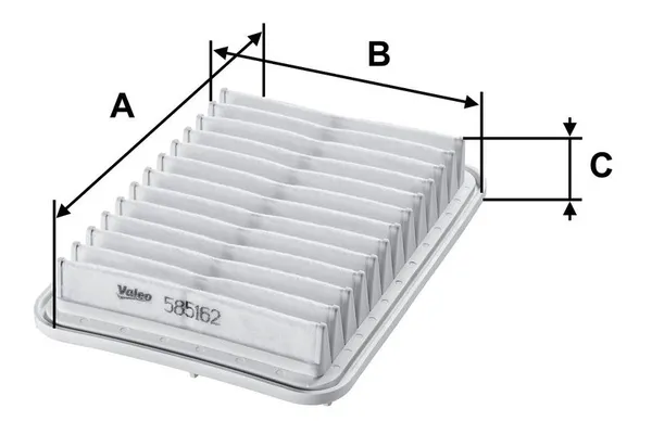 Hava Filtresi  Toyota Corolla Sedan / HB (E21)(2019->)  VALEO 585162