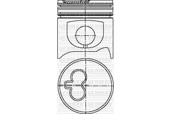Piston (93.00MM-STD)   KONEKS 209880