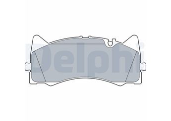 Fren Disk Balata Ön DELPHI LP3527  A0004204700 4204700 0004204700 4209400 0004209400 A0004209400