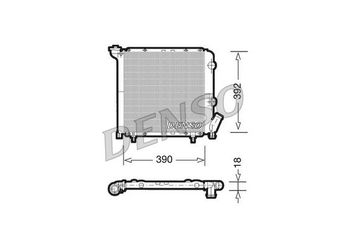 Su Radyatörü  DENSO DRM23029  DRM23029 7701032542