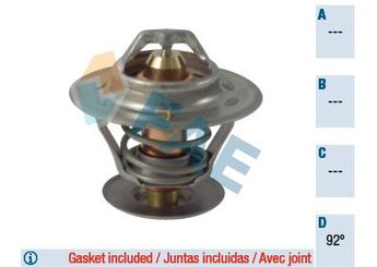 Termostat 80 °C  ELBA 860144  271417 271664 2716645 271664-5 9180811