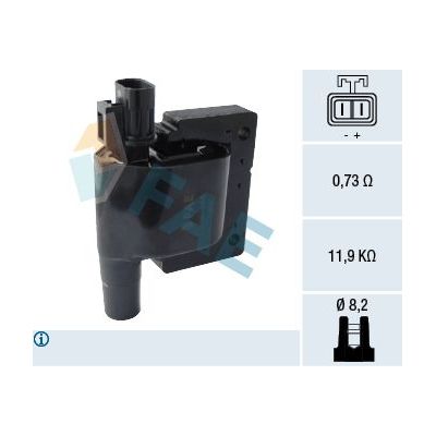 Ateşleme Bobini  Nissan 100 NX (B13)(11.1990->)  BSG 63-835-007