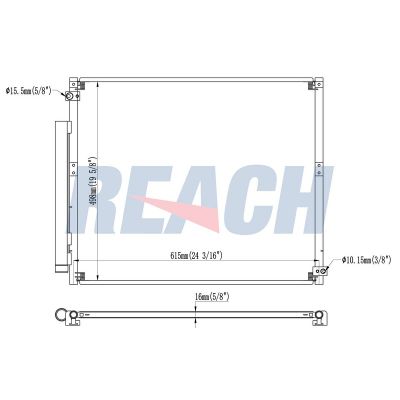Klima Radyatörü  DENSO DCN50051