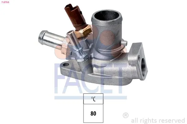 Termostat 80 °C  Fiat 500L (351) Wagon (2017->)  HELLUX HTR251004