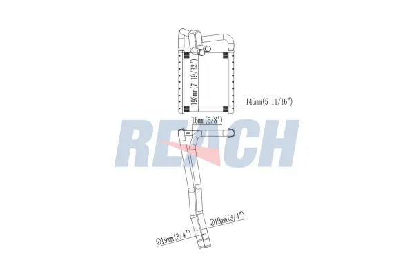Kalorifer Radyatörü  KRAFTVOLL 08050194