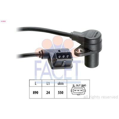 Krank Sensörü  FACET 9.0063